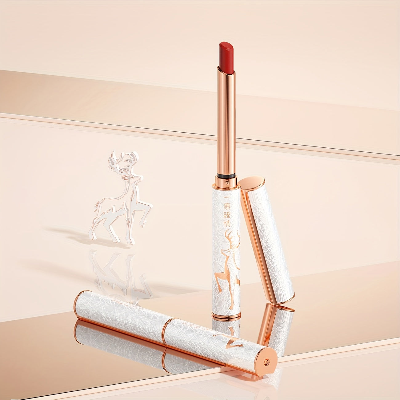 Premium 3-Tier Vanity Case Beauty Kit | Complete Makeup and Skincare Collection in Reusable Rose Gold Jewelry Box Organizer