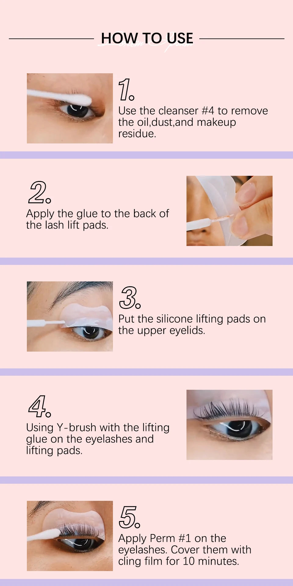 LAKERAIN Lash Lift Kit – Professional Eyelash Perming Kit for Long-Lasting Curls – DIY Semi-Permanent Lash Extension Wave Lotion Set with Glue & Styling Tools