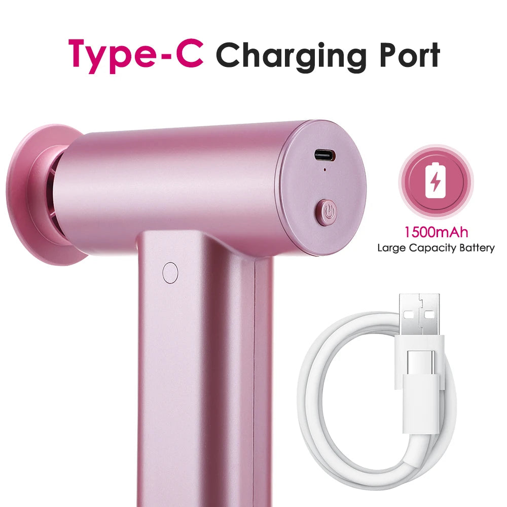 Electric Foot Callus Remover Kit – 3-in-1 Rechargeable Electronic Foot File & Grinder – Portable Professional Pedicure Tools for Dead Skin, Cracked Heels & Calluses (Pink)