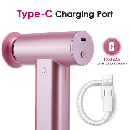 Electric Foot Callus Remover Kit – 3-in-1 Rechargeable Electronic Foot File & Grinder – Portable Professional Pedicure Tools for Dead Skin, Cracked Heels & Calluses (Pink)