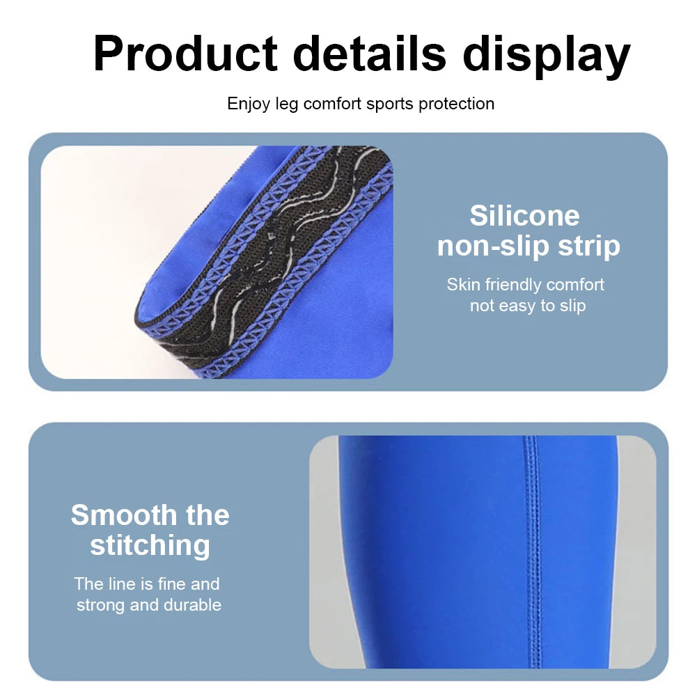 Soccer Shin Guard Sleeves with Pocket – Non-Slip Calf Compression Support Socks for Football – Breathable Leg Guard Holder for Shin Splints Relief (Kids & Adults)