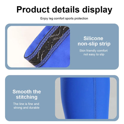 Soccer Shin Guard Sleeves with Pocket – Non-Slip Calf Compression Support Socks for Football – Breathable Leg Guard Holder for Shin Splints Relief (Kids & Adults)