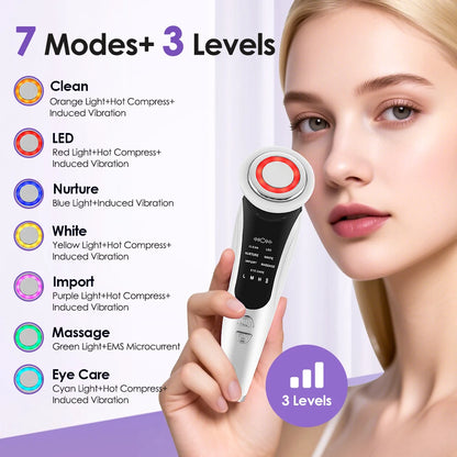 7-function smart facial beauty massager
