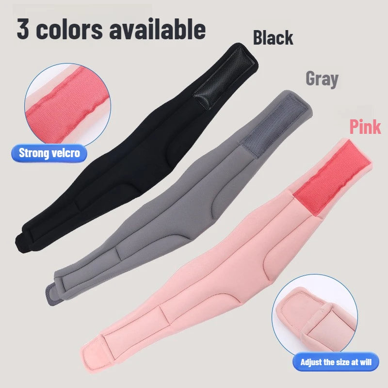 Soft Foam Cervical Collar & Neck Brace – Adjustable Breathable Neck Support for Pain Relief, Spine Alignment, and Sleeping – Hook & Loop Design