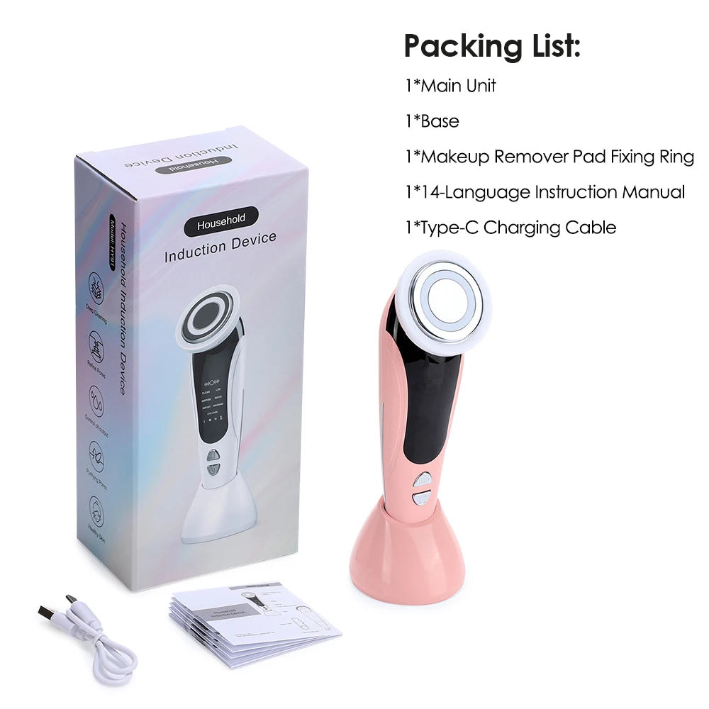 7-function smart facial beauty massager