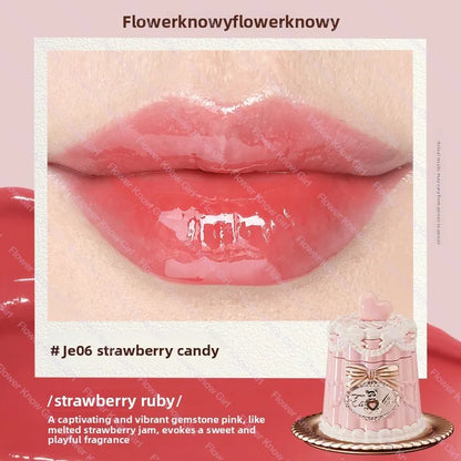 Rococo Flower Nose Series Glossy and Velvet Liquid Lipstick