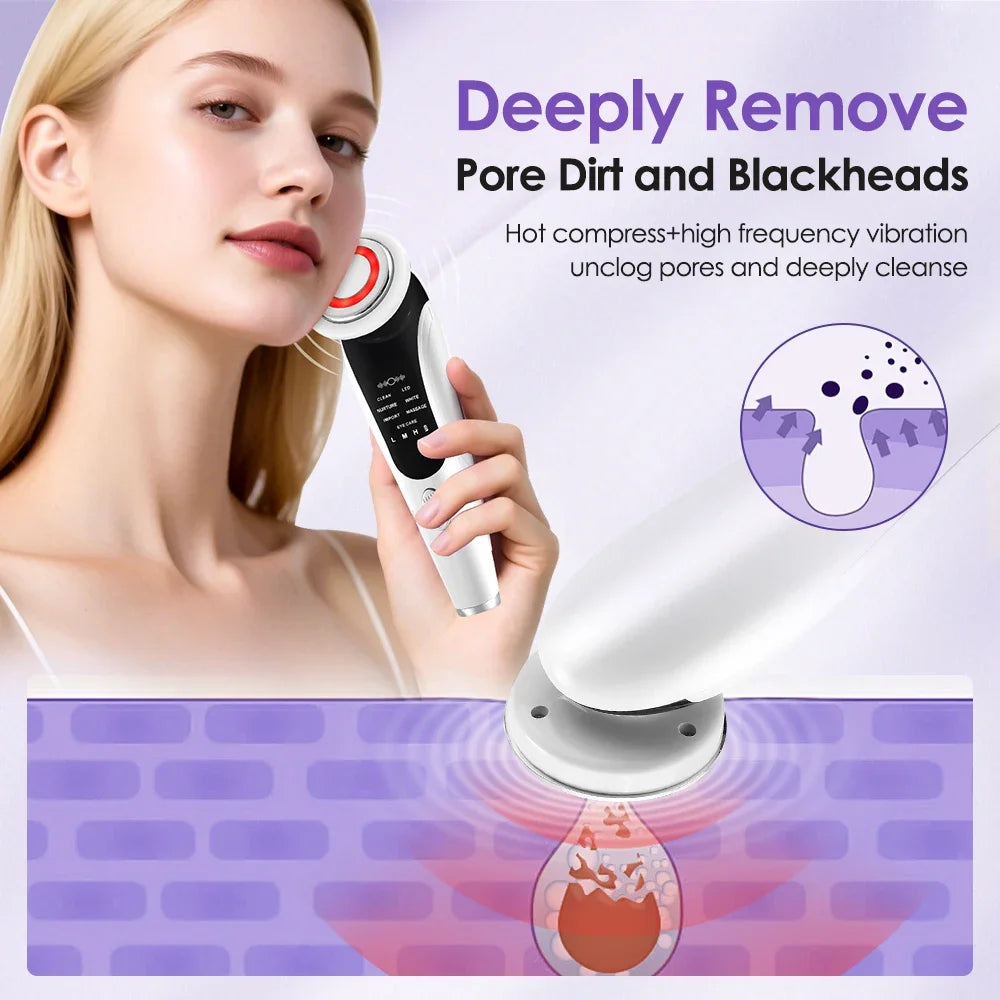 7-function smart facial beauty massager