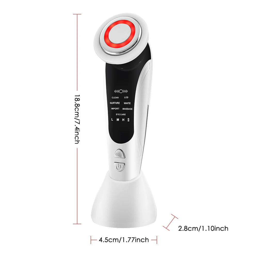 7-function smart facial beauty massager