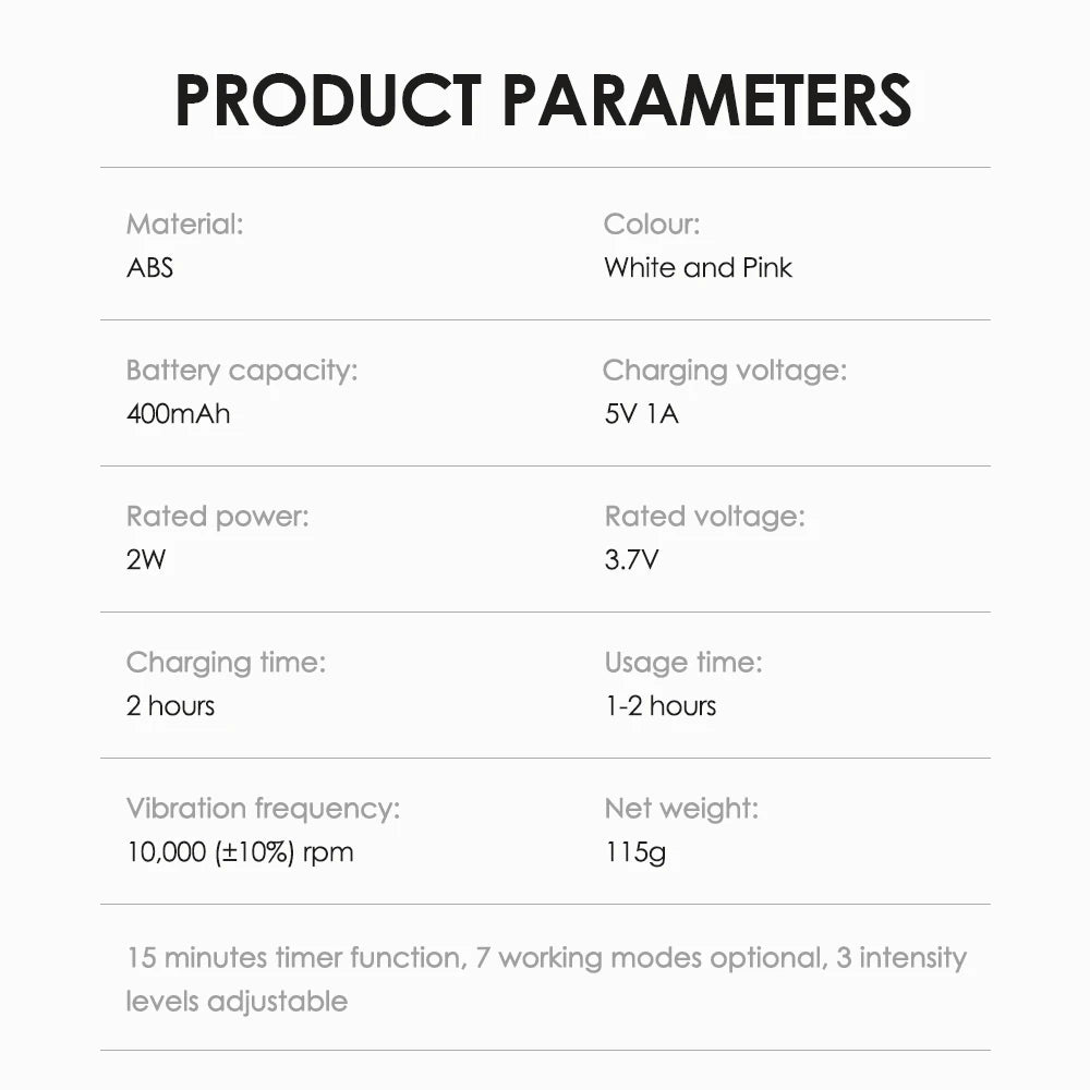 7-function smart facial beauty massager
