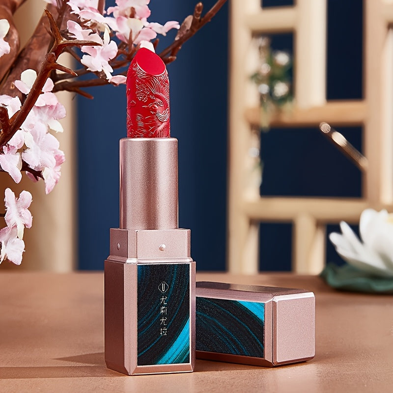 8Pcs Luxury All-in-One Makeup Gift Set – Complete Face Cosmetic Kit with Carved Lipstick, Air Cushion BB Cream, Eyeshadow, & Blush – Eastern Style Beauty Box