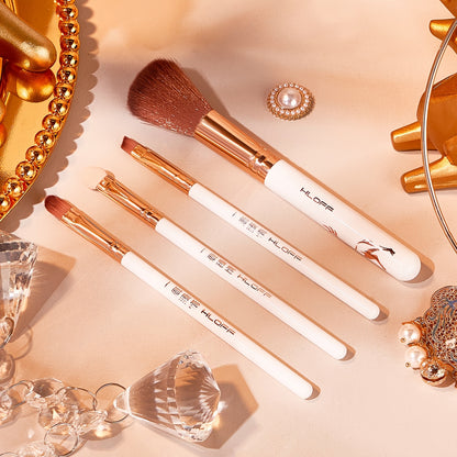 Premium 3-Tier Vanity Case Beauty Kit | Complete Makeup and Skincare Collection in Reusable Rose Gold Jewelry Box Organizer